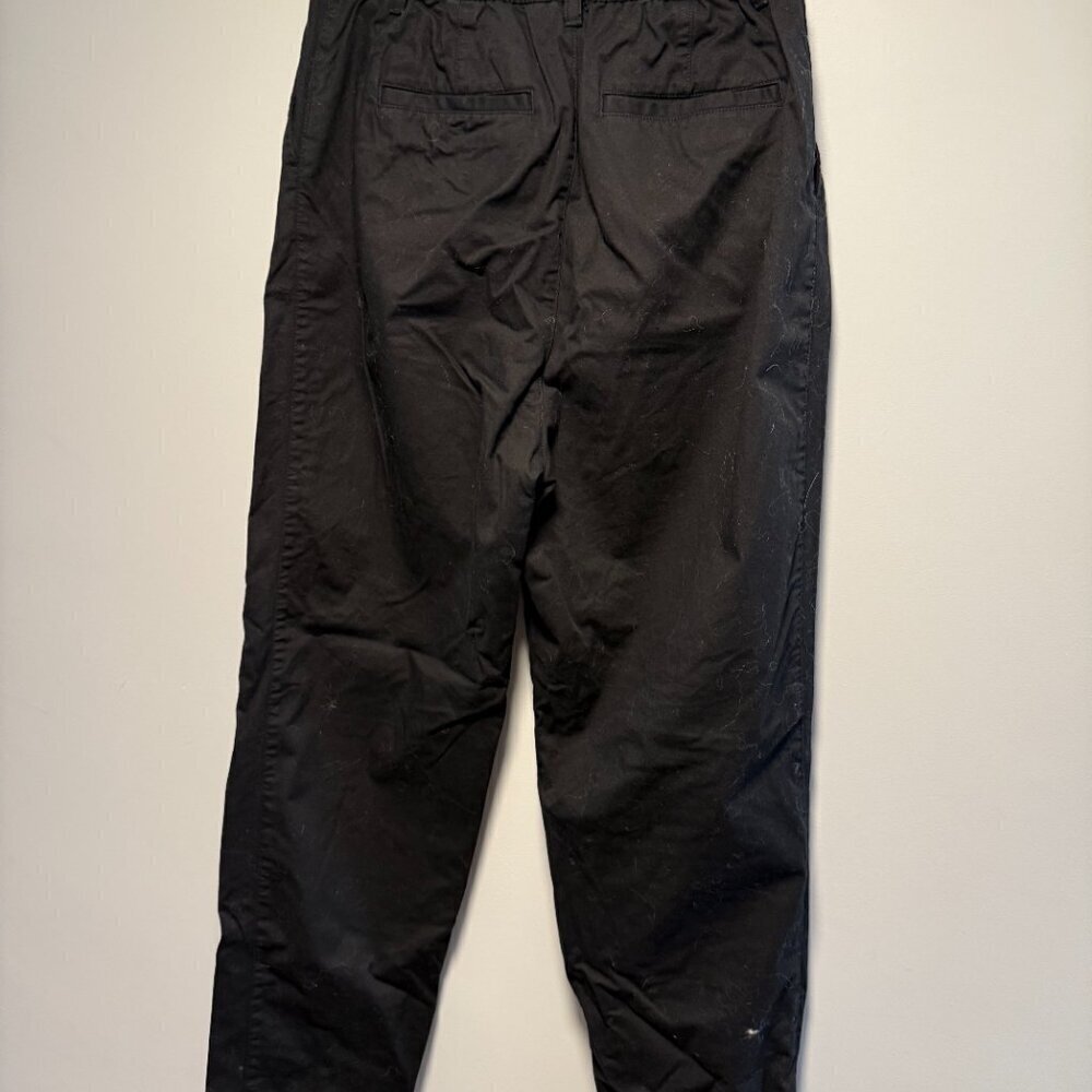 GAP 10 Tall Black Pleated Khaki Pant - Picture 4 of 8